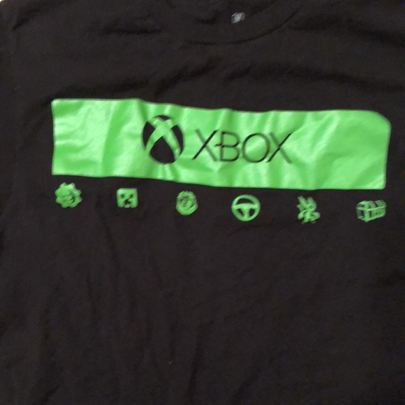 X-BOX Classic Vintage Logo Black X Box Men's size medium t-shirt - Picture 3 of 4